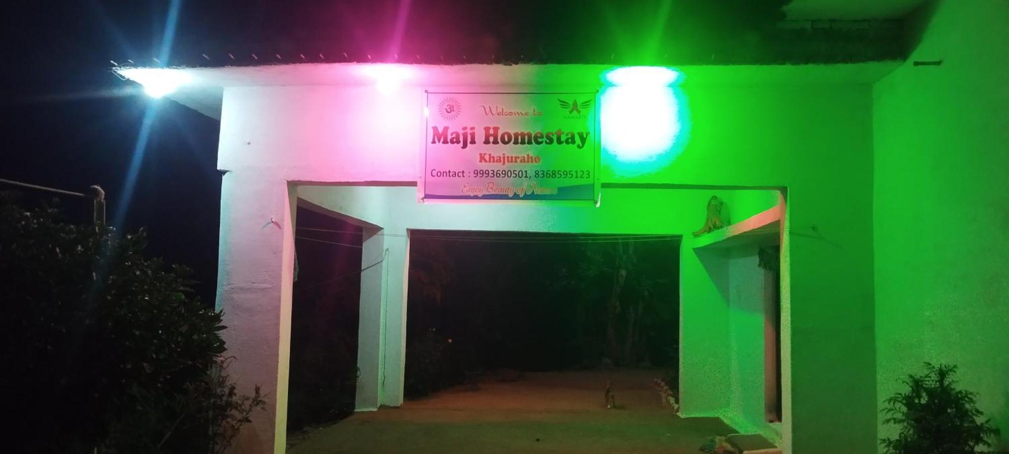 Maji Homestay Khajurāho Eksteriør billede