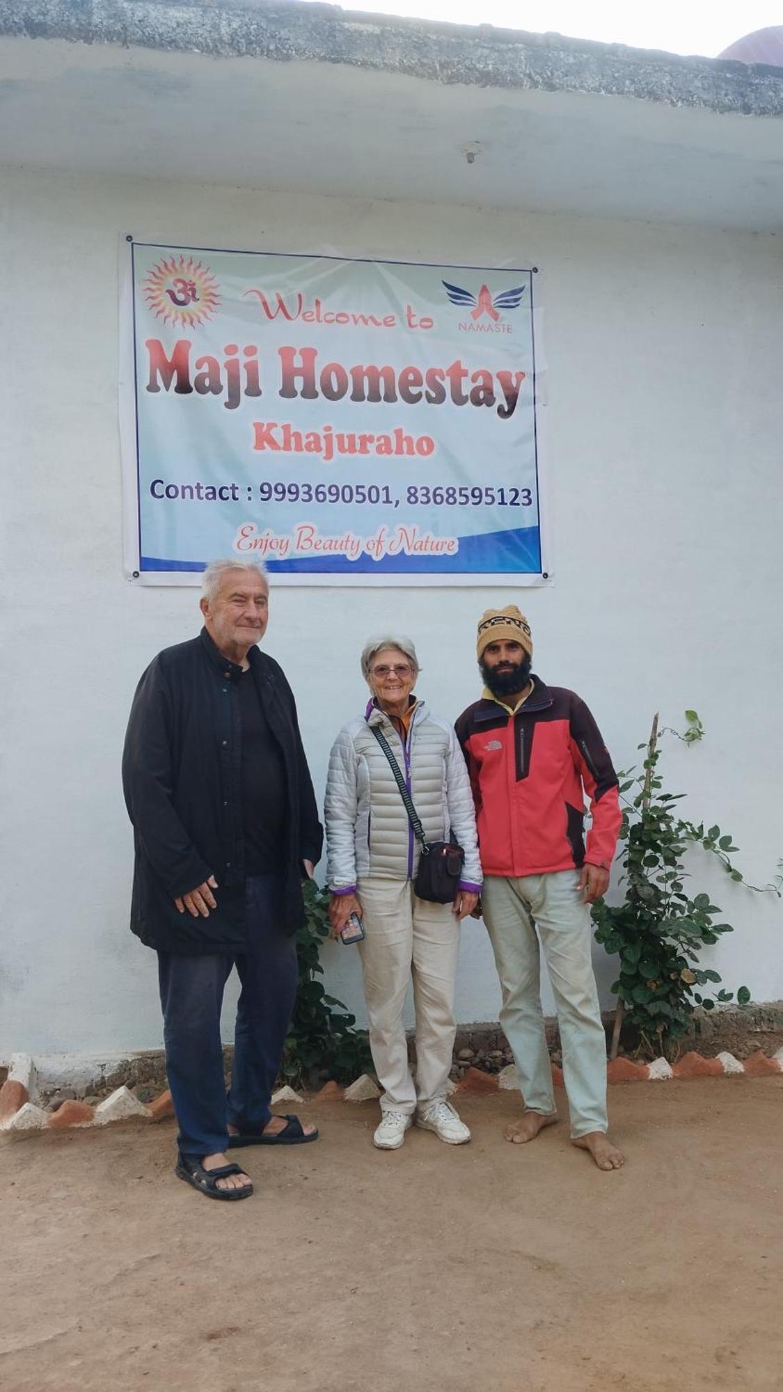 Maji Homestay Khajurāho Eksteriør billede