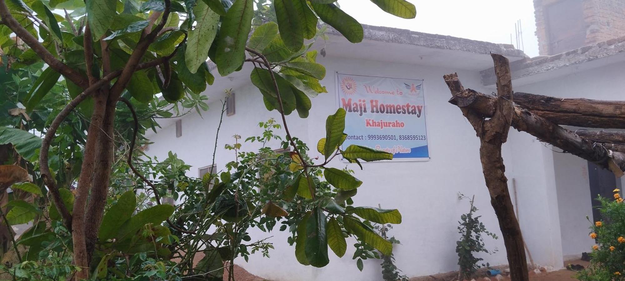 Maji Homestay Khajurāho Eksteriør billede